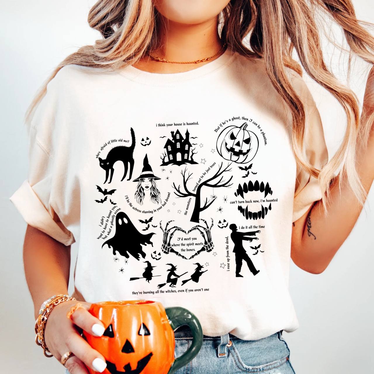 Taylor Swift Halloween Crewneck Sweatshirt