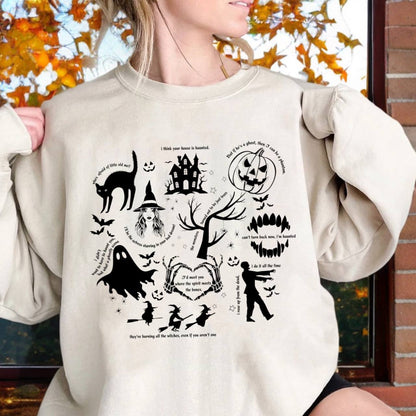 Taylor Swift Halloween Crewneck Sweatshirt