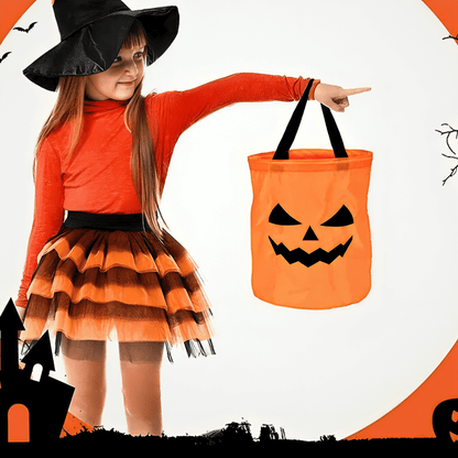 GlowPumpkin LED Trick-or-Treat Basket