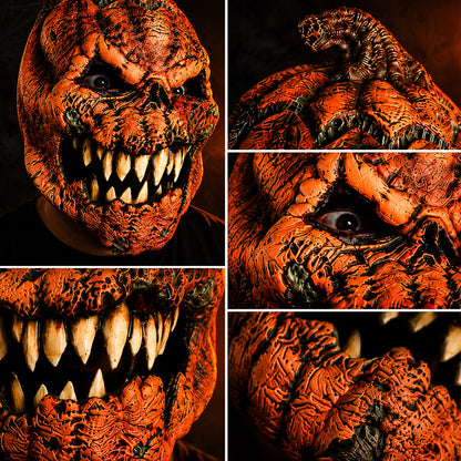 Pumpkin mask DETAIL