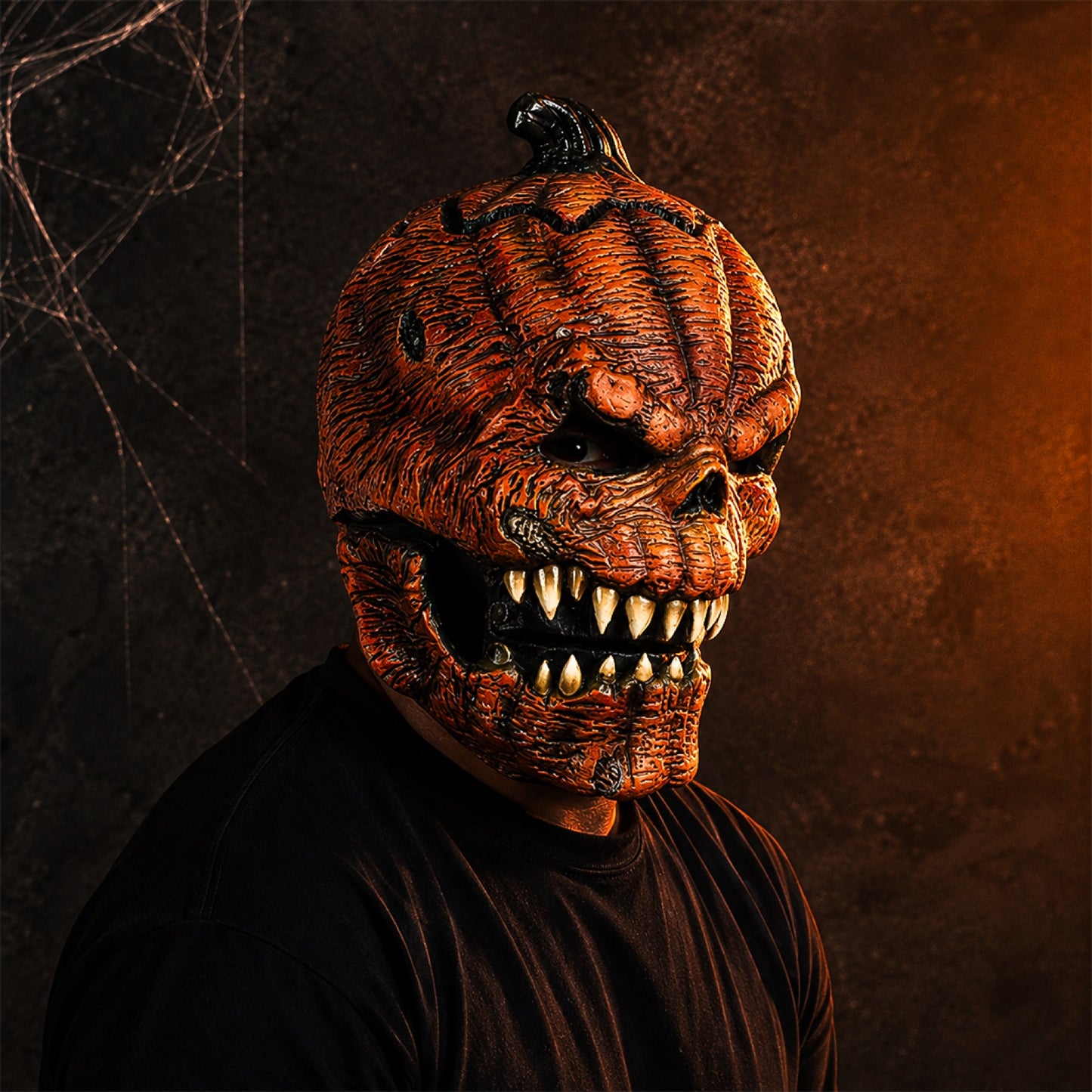 Pumpkin mask SIDE