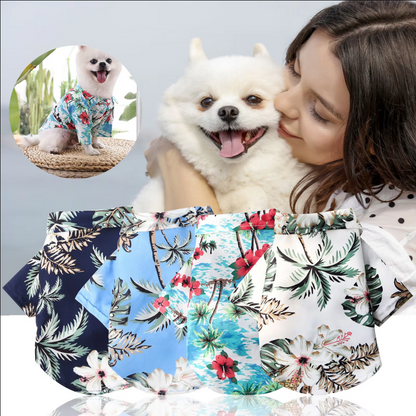 Hawaiian Dog Shirt