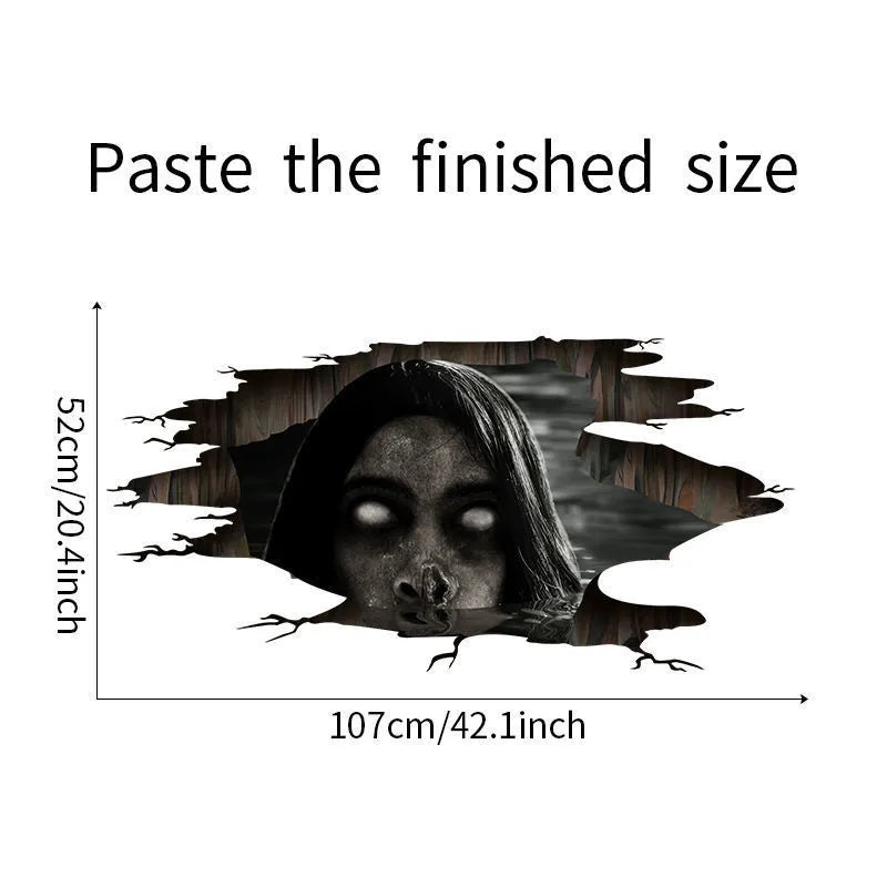 3D Halloween Wall & Floor Sticker