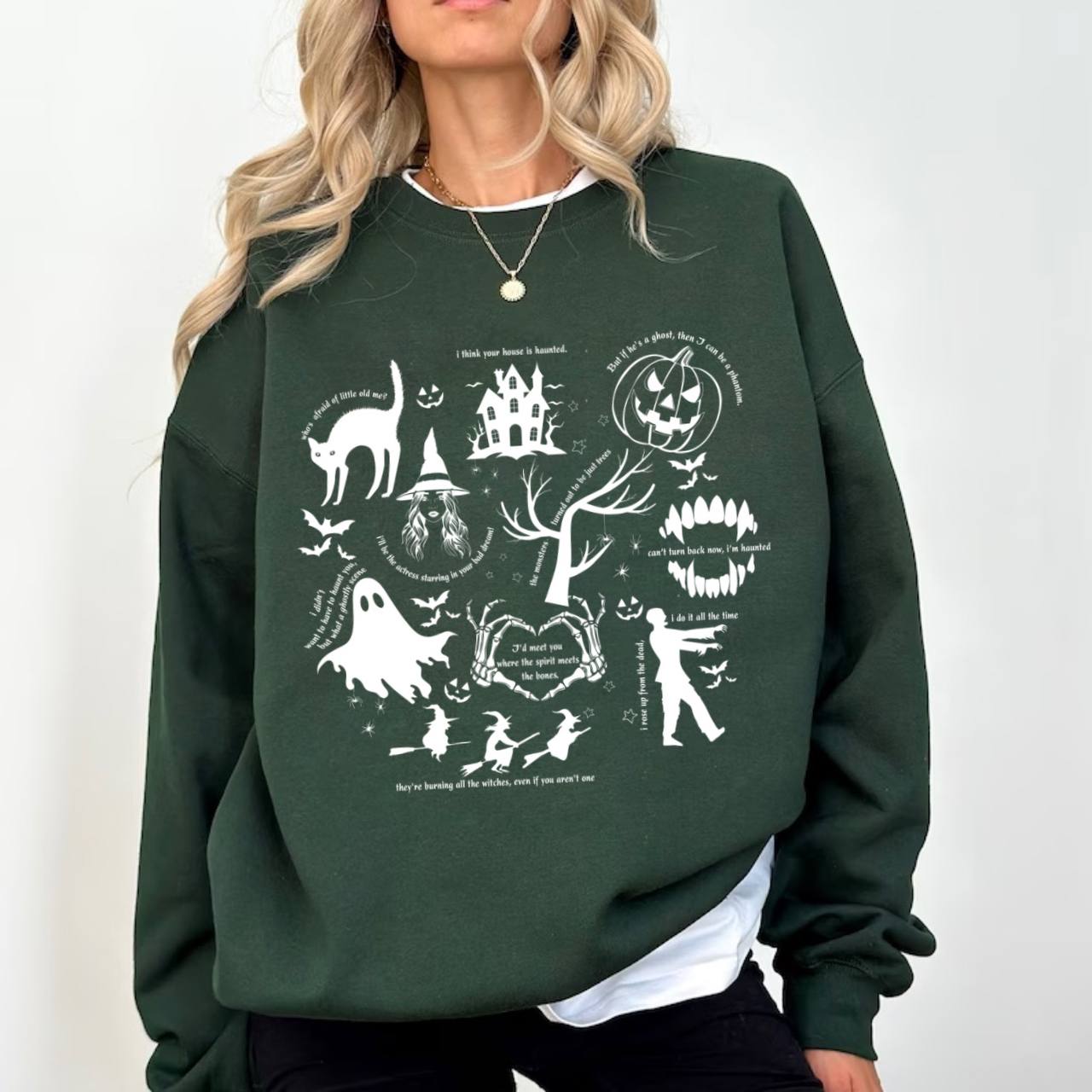 Taylor Swift Halloween Crewneck Sweatshirt